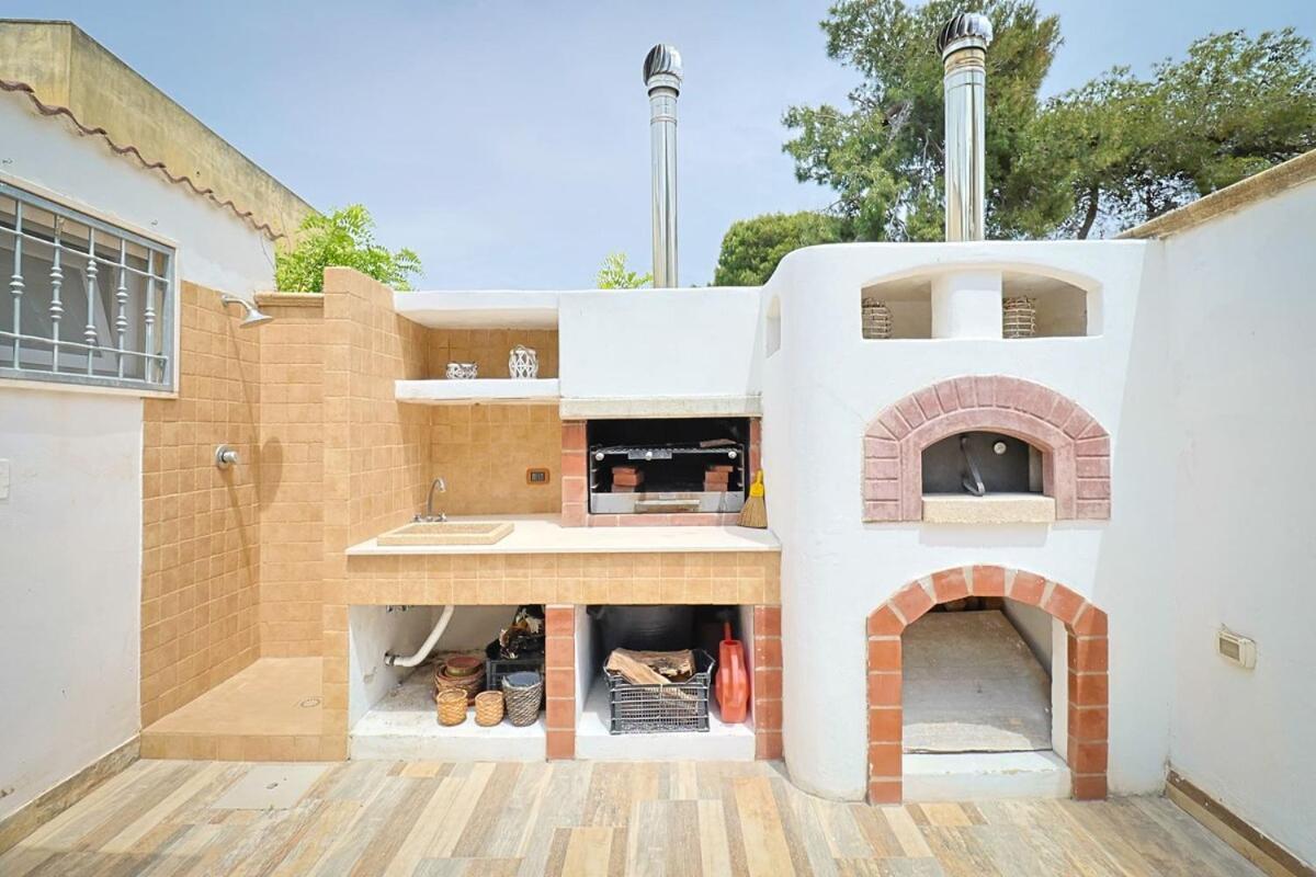 פולסנו Villa Le Conchiglie Di Taranto Mediterranea מראה חיצוני תמונה